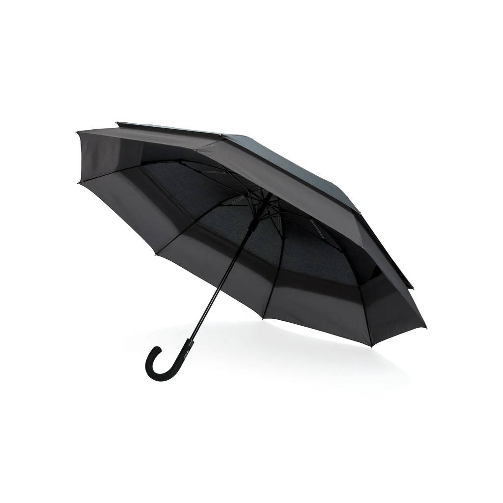 Hovedproduktbilde for Svart Swiss Peak AWARE 23" til 27" Ekspanderbar Paraply