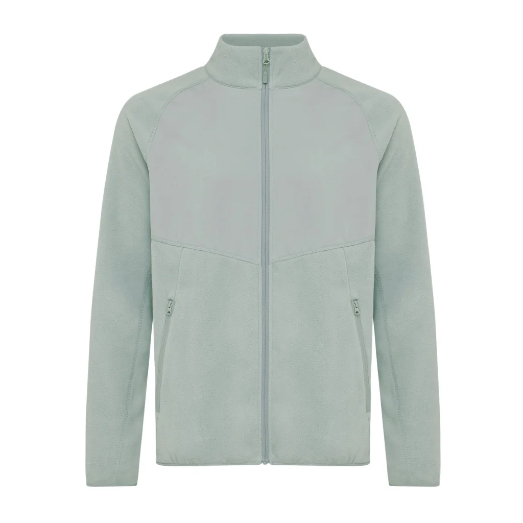 Hovedproduktbilde for Iceberg green iqoniq Talung Resirkulert Polyester Fleecejakke