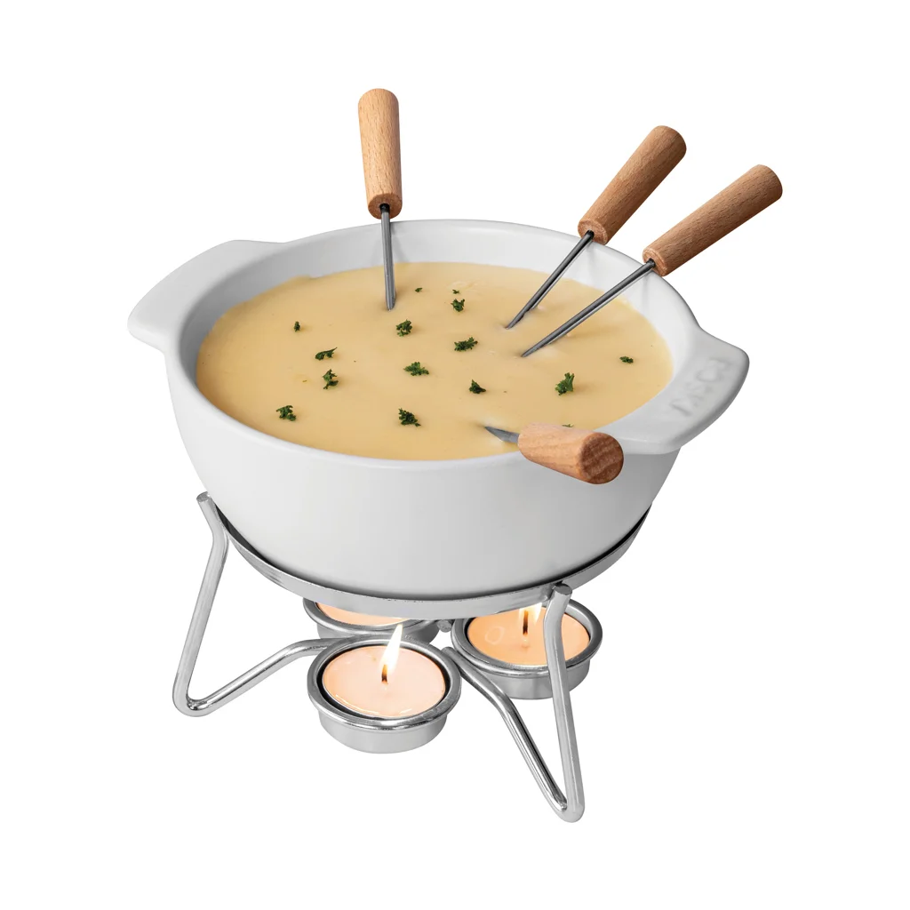 Hovedproduktbilde for Hvit Boska 750 ml Cheese Fondue Sett
