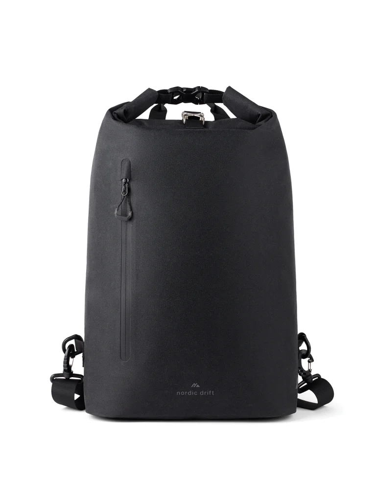 Hovedproduktbilde for Svart Nordic Drift Trail RCS Vanntett 25L Ryggsekk