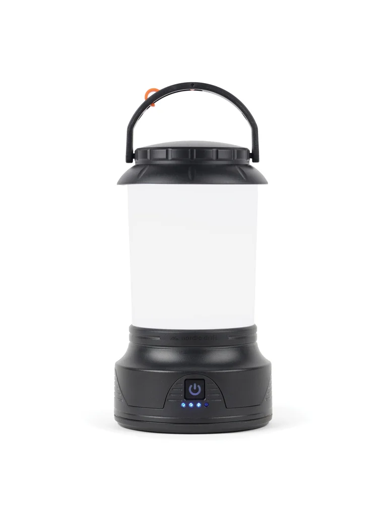 Hovedproduktbilde for Svart Nordic Drift Everest RCS Bright Campinglykt med Sveiv