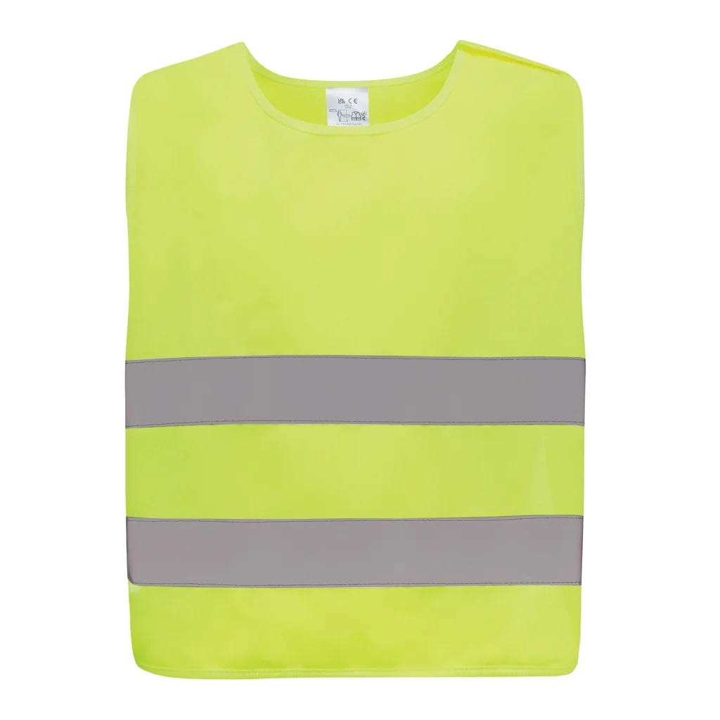 Hovedproduktbilde for Gul XD Collection GRS Resirkulert PET 7-12 år Refleksvest