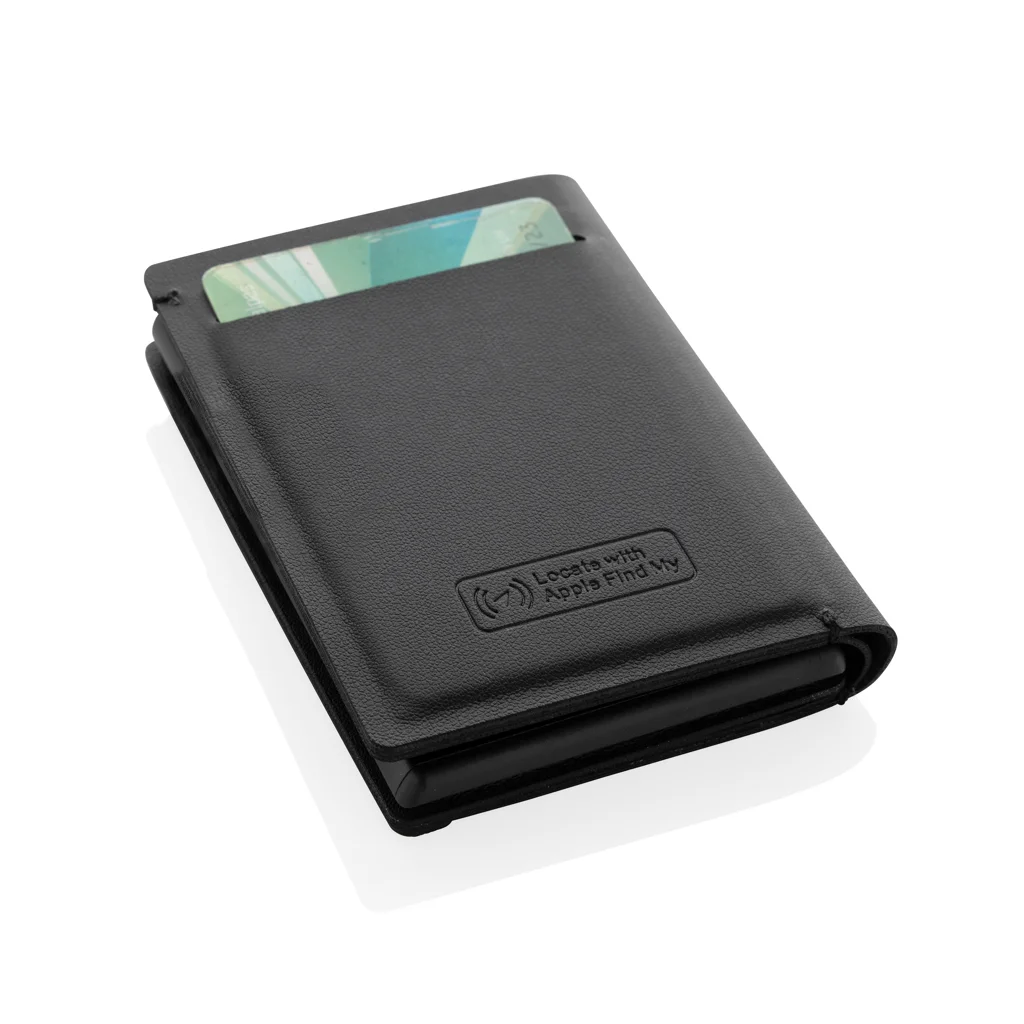 Hovedproduktbilde for Svart XD Collection Seekcard RCS Resirkulert Polyester Kortholder med Global Lokalisering