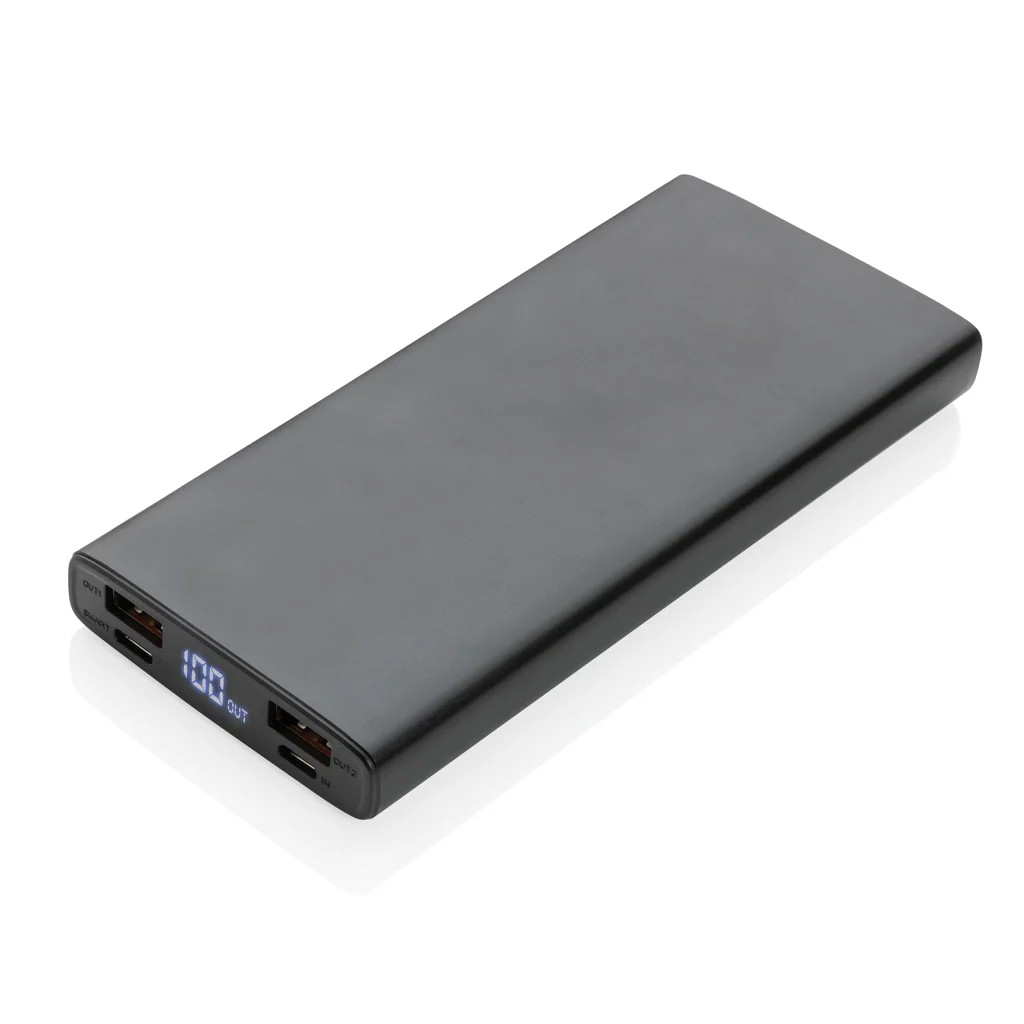 Hovedproduktbilde for Svart XD Collection Aluminium 10.000 mAh 18 W PD Powerbank