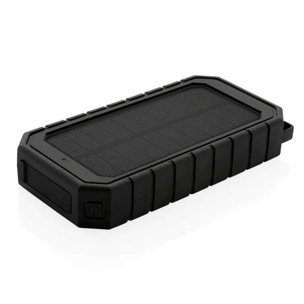 Hovedproduktbilde for Svart XD Collection 10.000 mAh RCS Resirkulert Plast Solar 10 W Trådløs Powerbank
