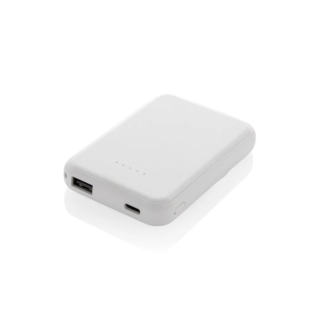 Hovedproduktbilde for Hvit XD Collection Stellar 5.000 mAh RCS Resirkulert Plast 5W Magnetisk Trådløs Powerbank