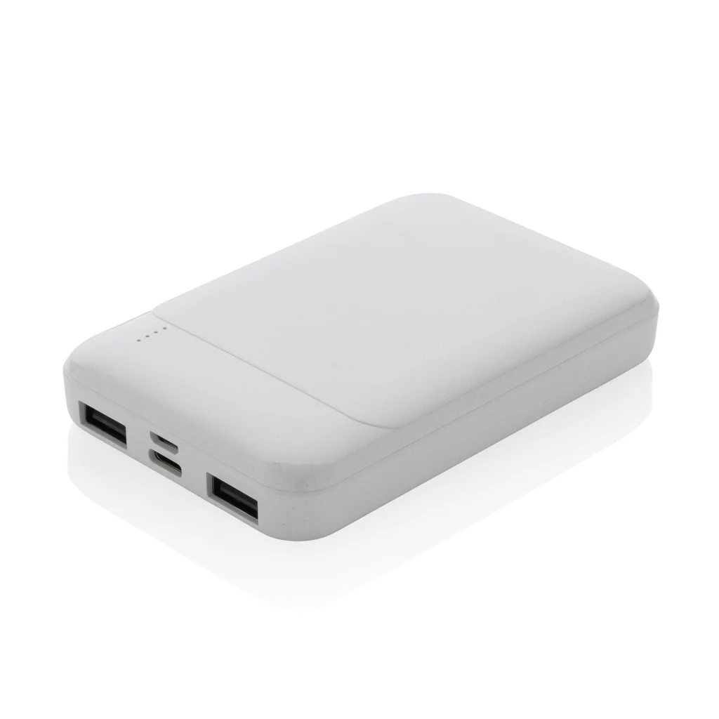 Hovedproduktbilde for Hvit XD Collection 5000 mAh RCS Resirkulert Plast Powerbank