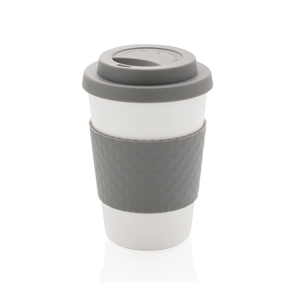 Hovedproduktbilde for Grå XD Collection 270 ml Kaffekopp / Termokopp med Silikongrep