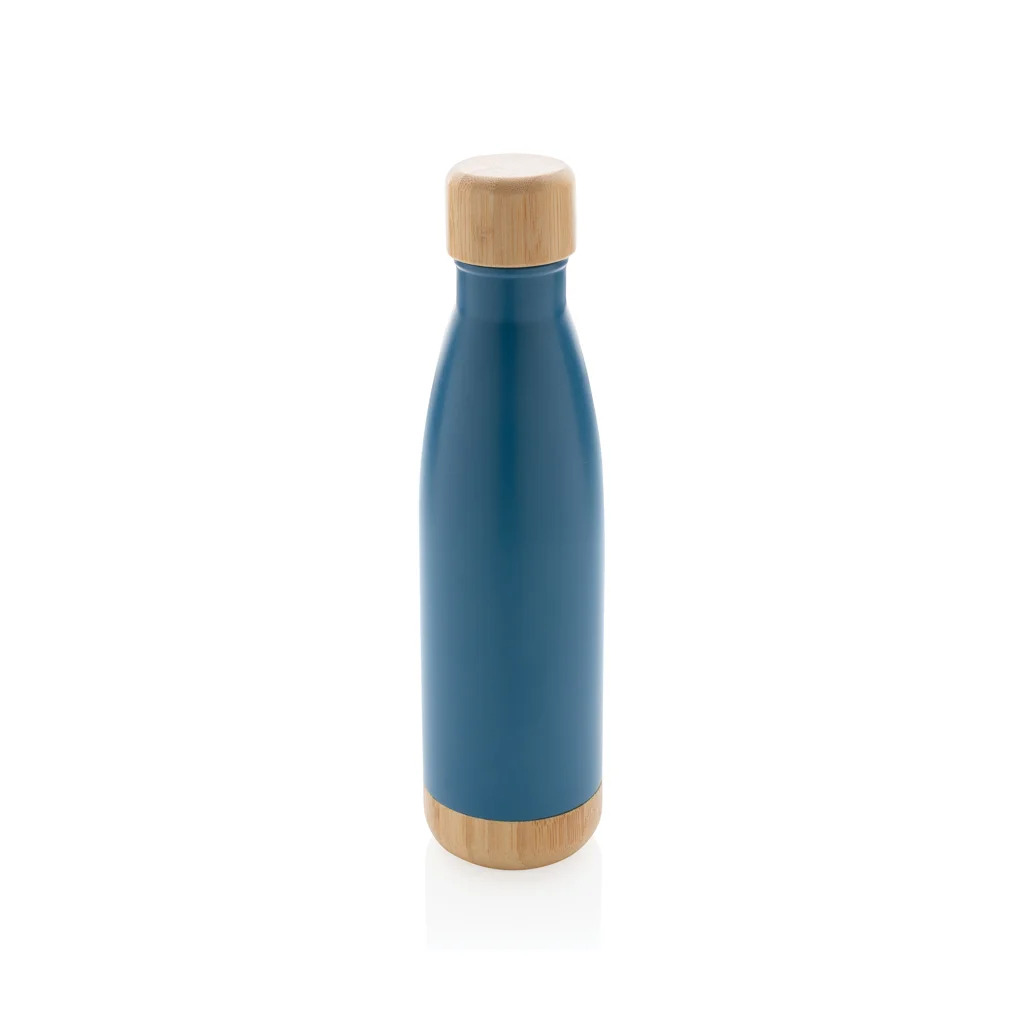 Hovedproduktbilde for Blå XD Collection 520 ml Bambus og Stål Termoflaske