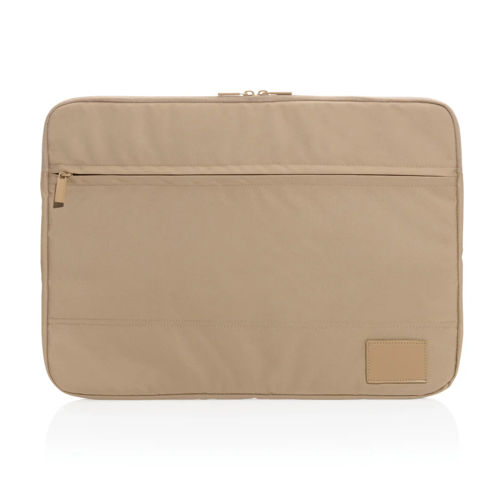 Hovedproduktbilde for Beige XD Collection Impact AWARE 15.6" Laptop Sleeve