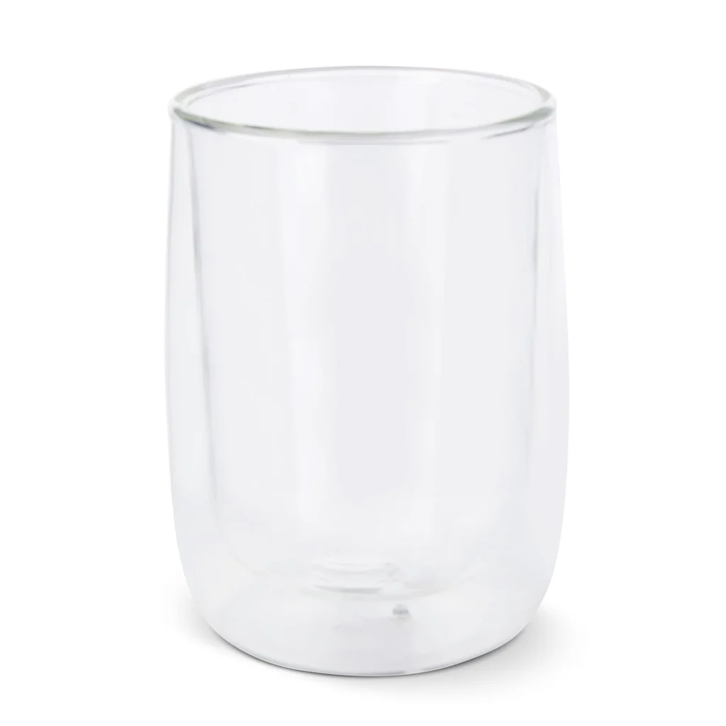 Hovedproduktbilde for Transparent Dobbeltvegget kaffeglass Marian 320 ml