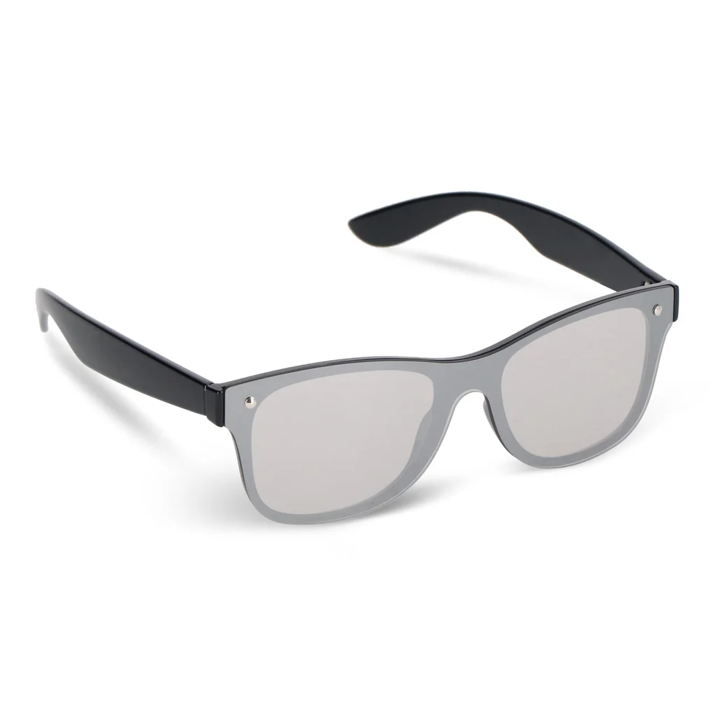Hovedproduktbilde for Black Justin R-PC solbriller med speilglass UV400