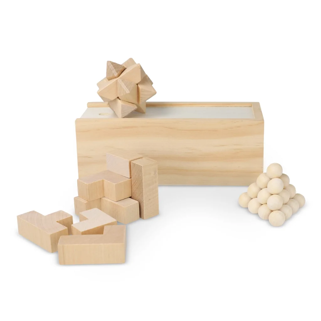 Hovedproduktbilde for Wood / Light 3-i-1 tankespill