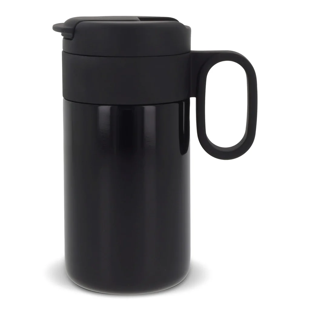 Hovedproduktbilde for Black Flow 250 ml Rustfritt Stål Termoflaske med håndtak