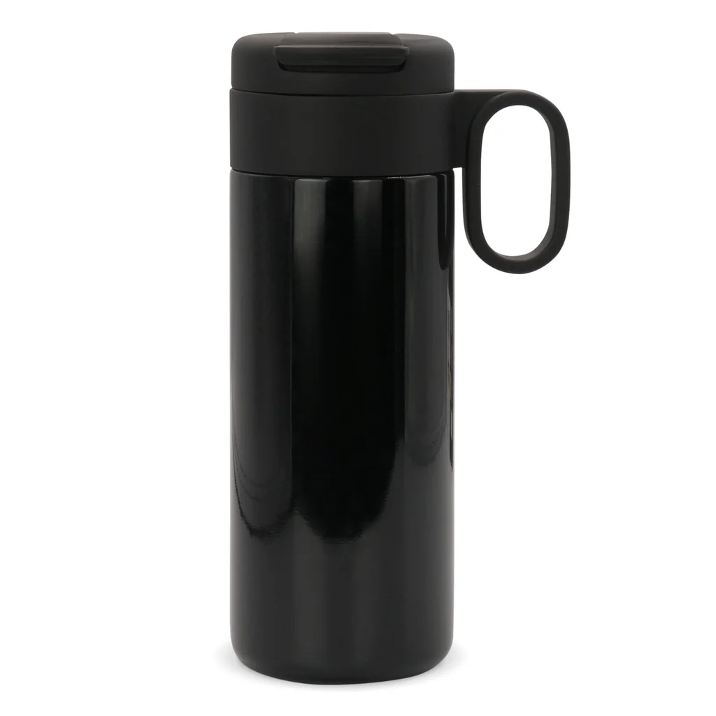 Hovedproduktbilde for Black Flow Leo 400 ml Rustfritt Stål Termoflaske med Håndtak