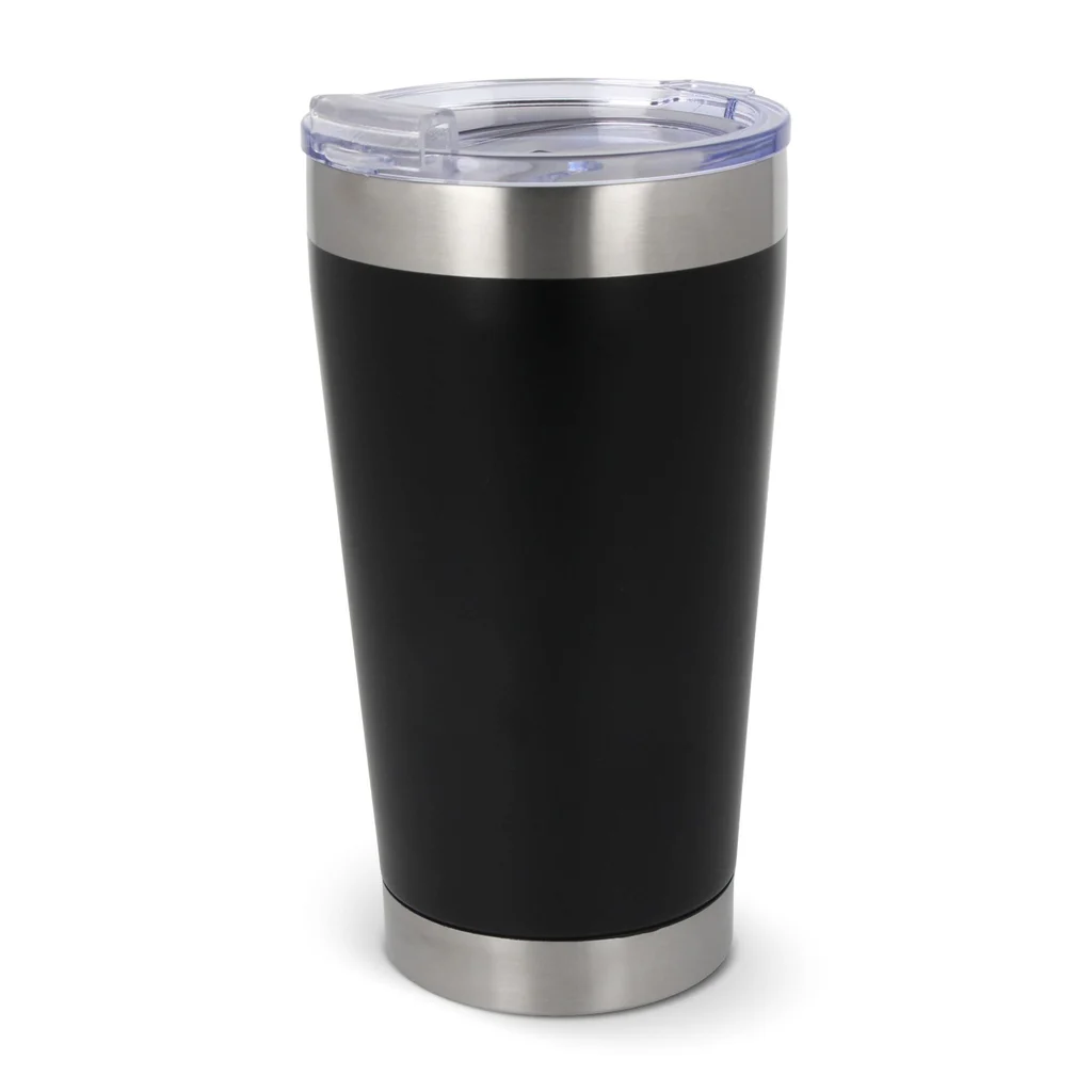 Hovedproduktbilde for Black T-ceramic termokrus med lokk Cango 500 ml