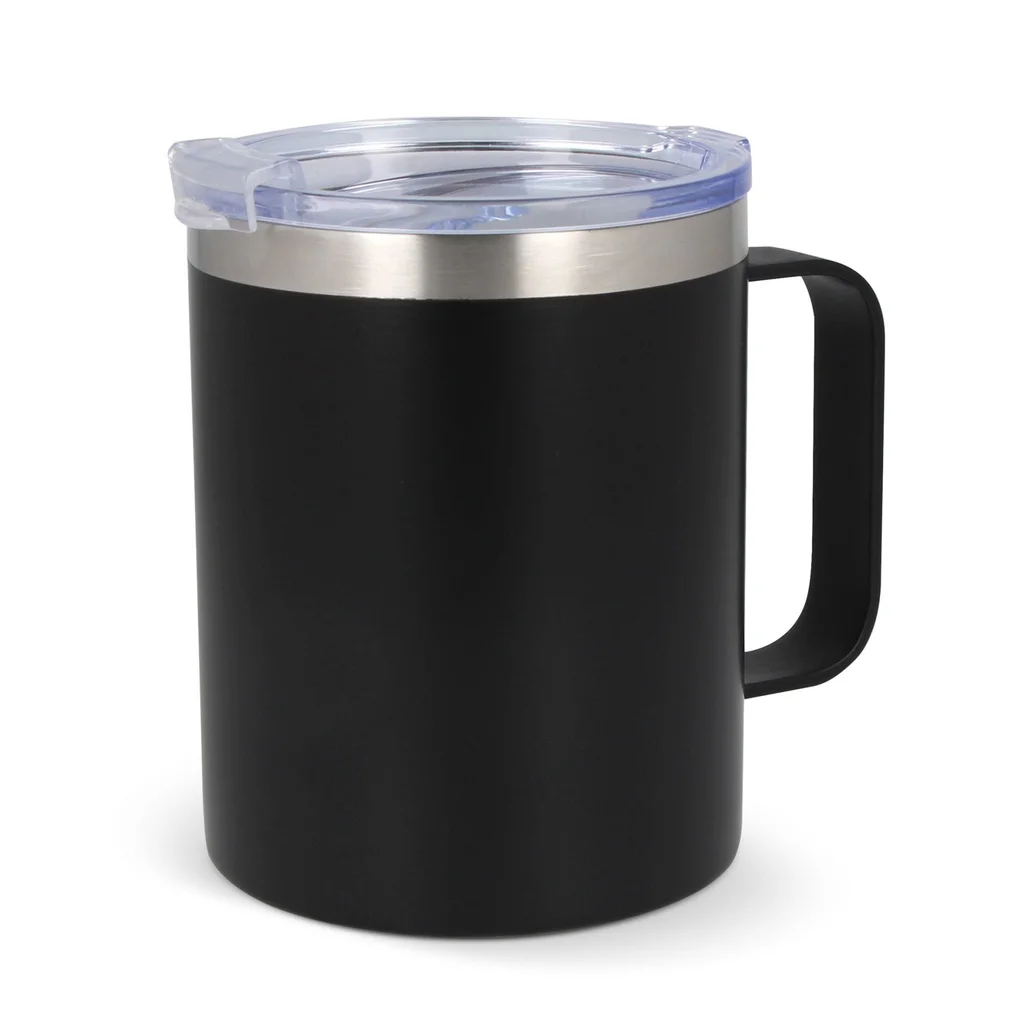Hovedproduktbilde for Black T-ceramic termokrus med lokk Danube 350 ml