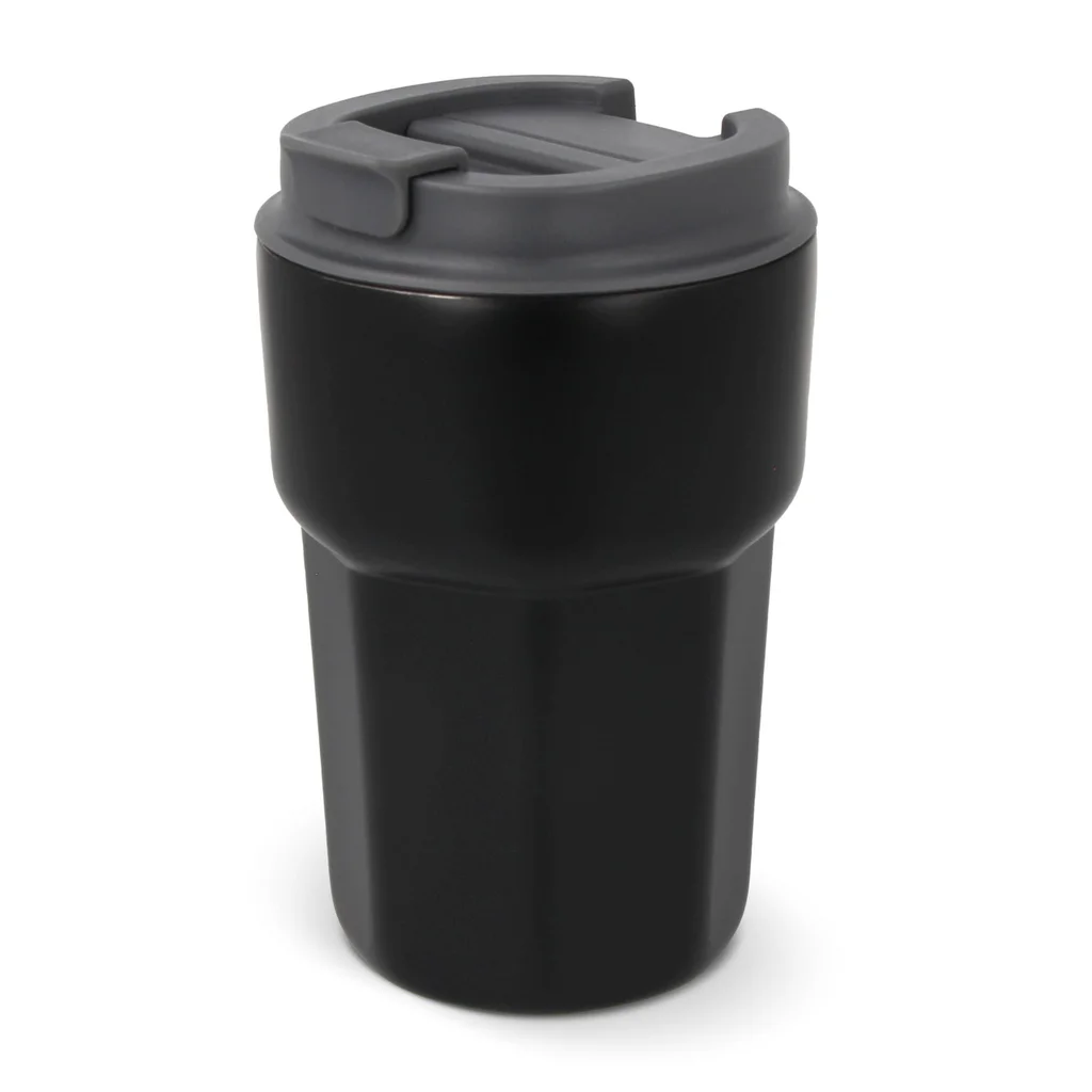 Hovedproduktbilde for Black T-ceramic termokrus med lokk Zambezi 350 ml