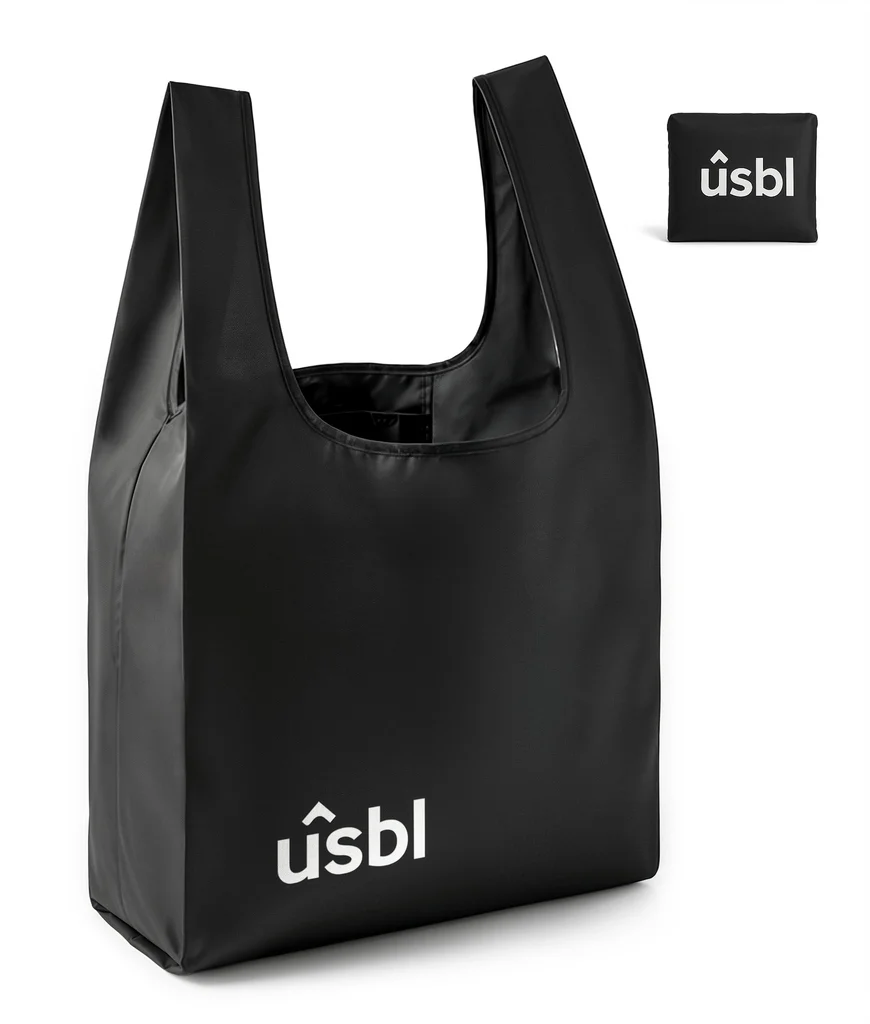 Hovedproduktbilde for 1 farge Annabelle rPET 18L Sammenleggbar Shopping Bag med lomme