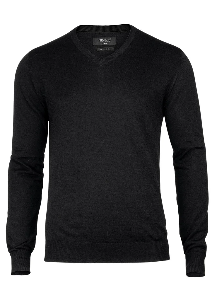 Hovedproduktbilde for Black Nimbus Ashbury Merinoull  Strikkegenser