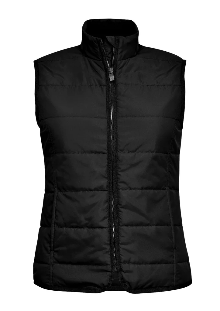 Hovedproduktbilde for Black Nimbus Hudson Quiltet Vattert Vest Dame