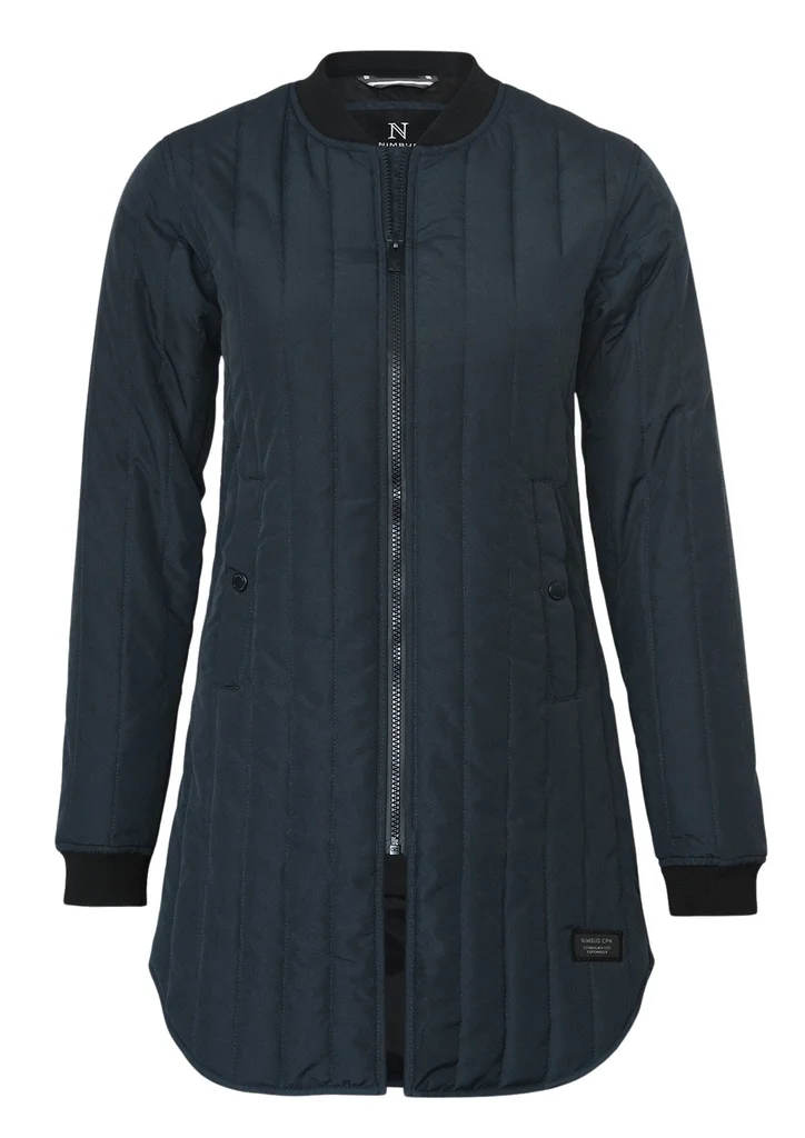 Hovedproduktbilde for Navy Nimbus Lindenwood Quiltet Jakke Dame