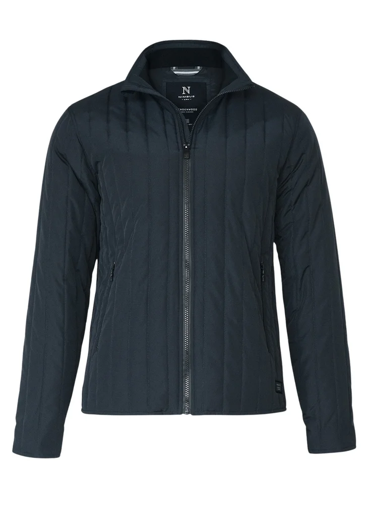 Hovedproduktbilde for Navy Nimbus Lindenwood Quiltet Jakke