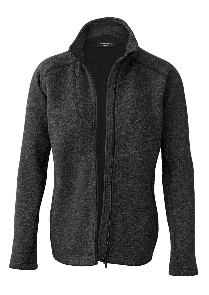 Hovedproduktbilde for Dark Grey Melange Nimbus Montana  Fleecejakke Dame
