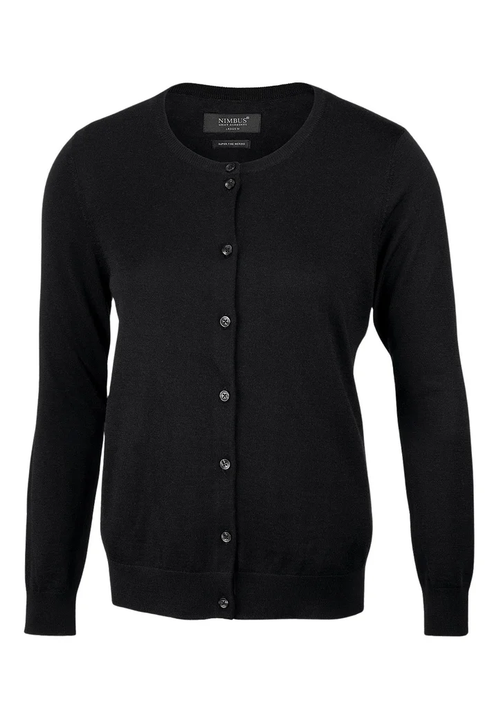 Hovedproduktbilde for Black Nimbus Phoenix Merinoull Strikket Cardigan Dame