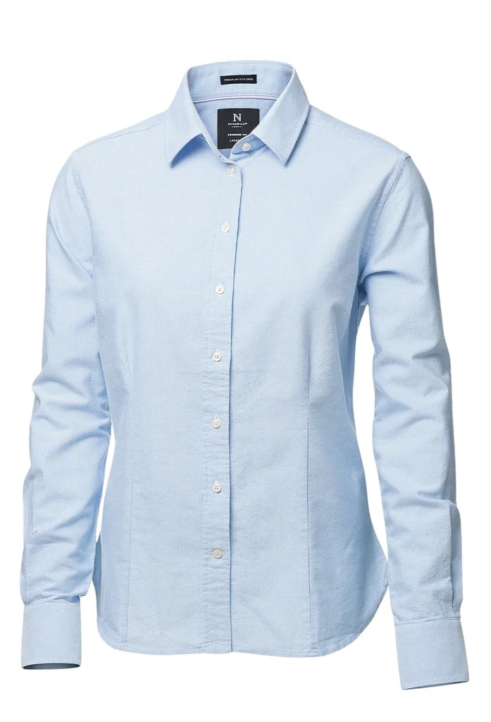 Hovedproduktbilde for Light Blue Nimbus Rochester Bomull Skjorte Dame