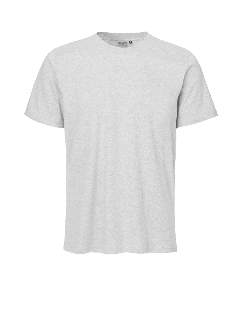 Hovedproduktbilde for Ash Grey Neutral Unisex T-skjorte