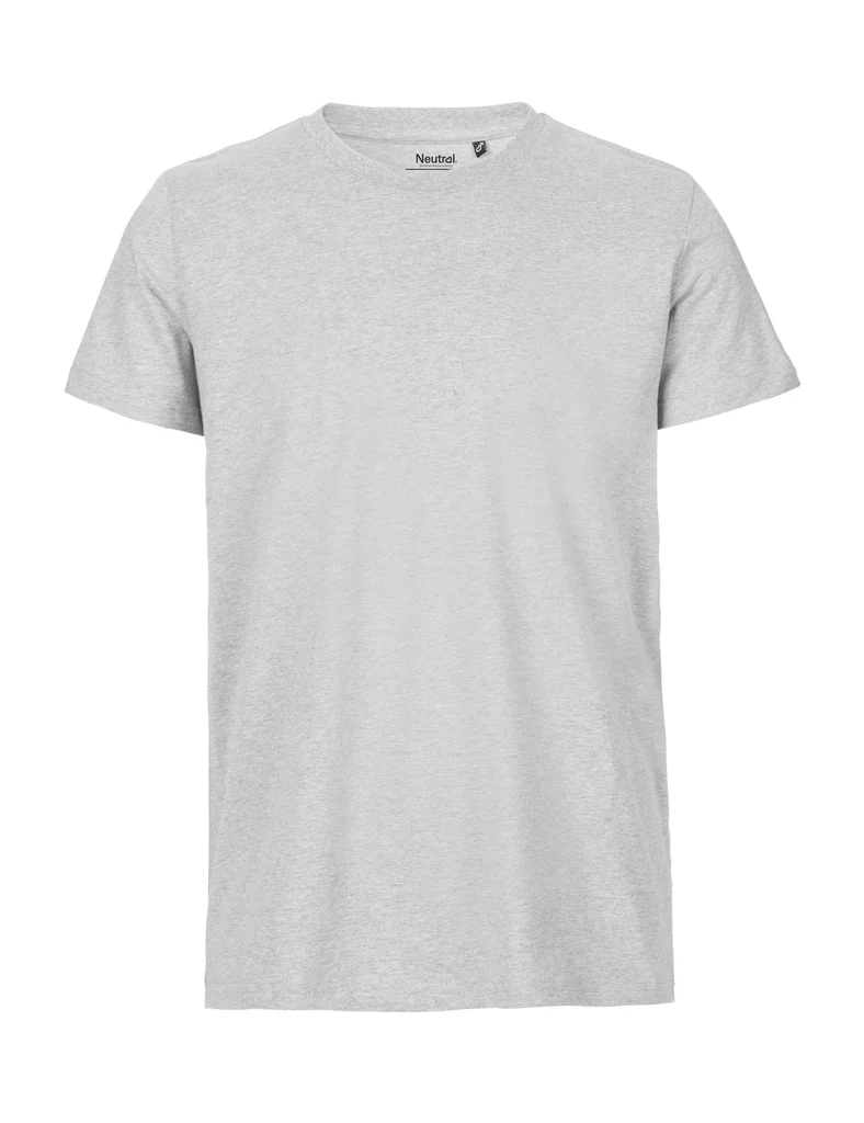 Hovedproduktbilde for Ash Grey Neutral Fitted T-skjorte