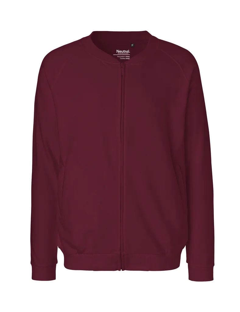 Hovedproduktbilde for Bordeaux Neutral Collegejakke