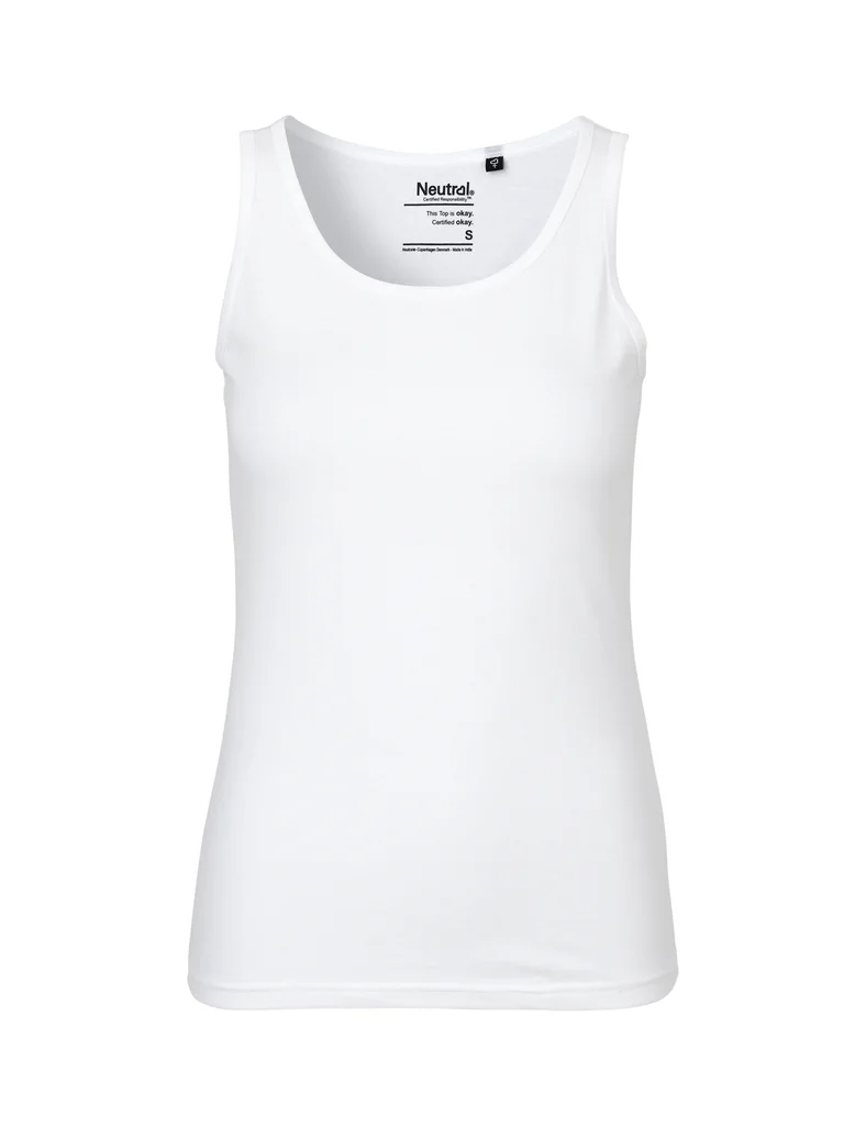 Hovedproduktbilde for Hvit Neutral Singlet Dame