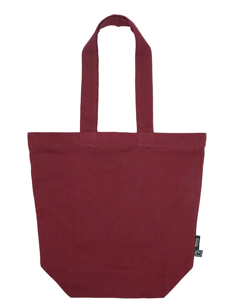 Hovedproduktbilde for Bordeaux Neutral Panama Handlenett med Glidelås
