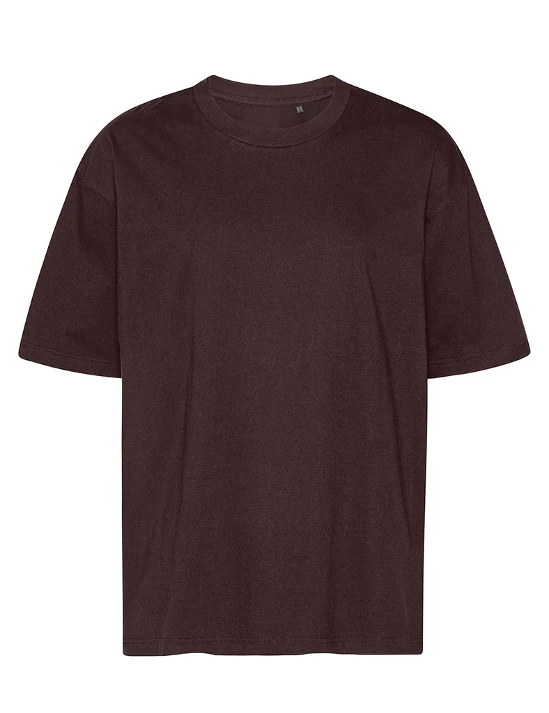 Hovedproduktbilde for Brun Neutral Tiger Cotton Oversized T-skjorte