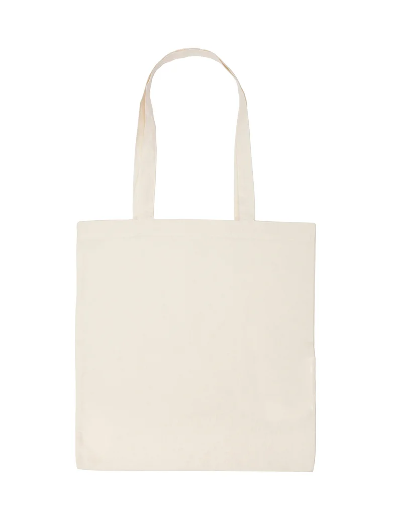 Hovedproduktbilde for Natur Neutral Tiger Cotton Lange Håndtak Handlenett