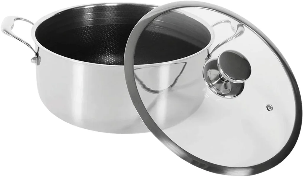 Hovedproduktbilde for 58-267-5740007827495 Gladkokken Hybrid  5L Slipp-Lett Gryte med Lokk