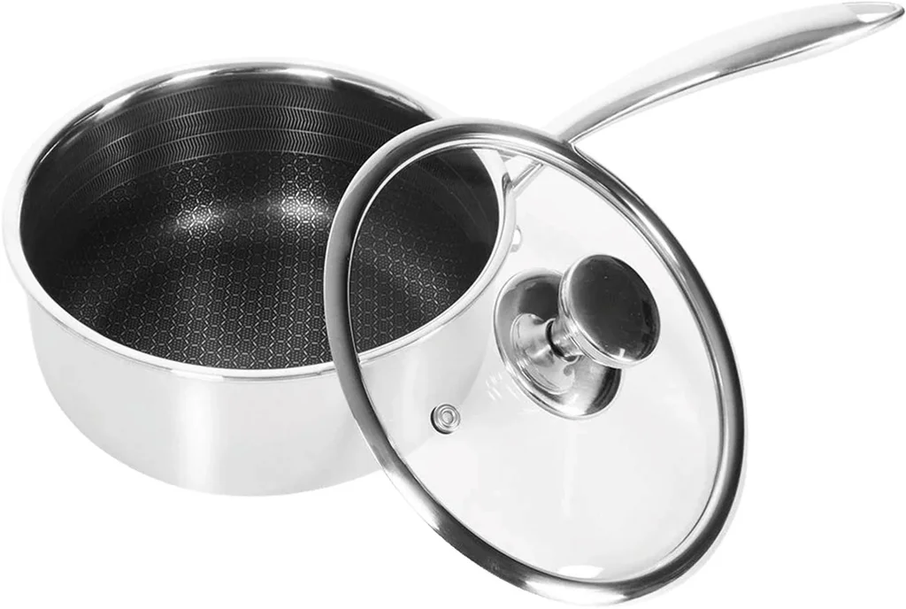 Hovedproduktbilde for 58-267-5740007827532 Gladkokken Hybrid 1.3L Slipp-Lett Kasserolle med Lokk