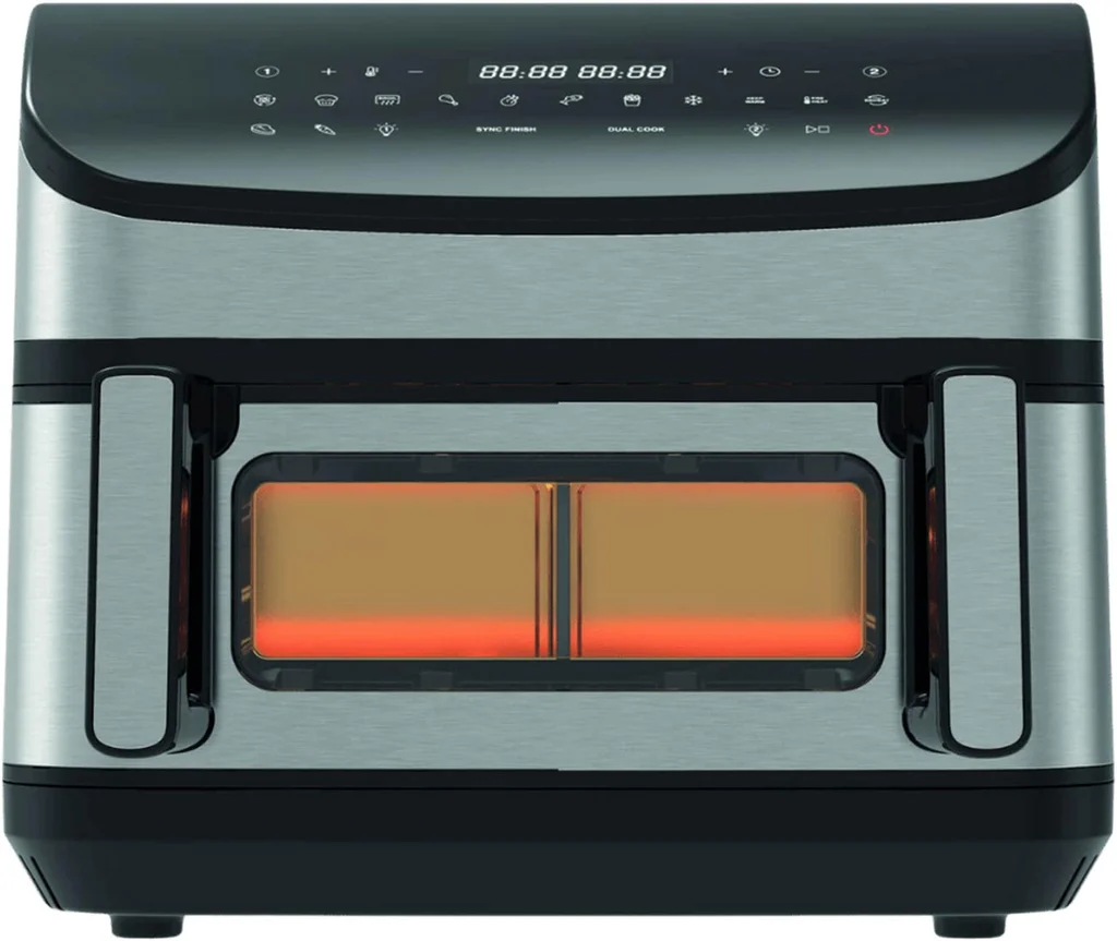 Hovedproduktbilde for 58-267-5740007827617 Gladkokken DualFry Fusion 10,5L Airfryer