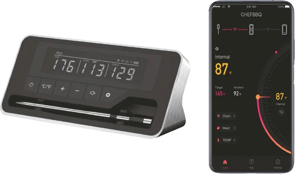 Hovedproduktbilde for 58-267-5740007827716 Gladkokken Trådløst Steketermometer med 1 Probe