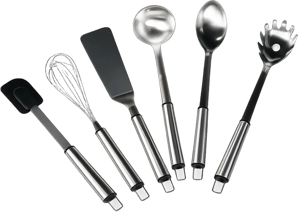 Hovedproduktbilde for 58-267-5740007836671 Gladkokken Rustfritt Stål 6pk Kjøkkenredskaper