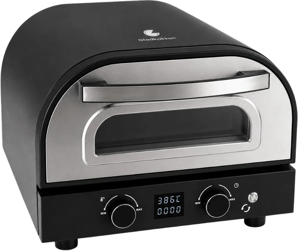 Hovedproduktbilde for 58-267-5740007838187 Gladkokken 2000W Elektrisk Pizzaovn