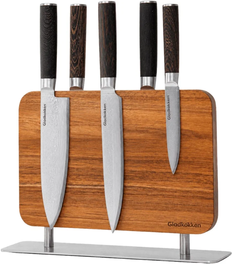 Hovedproduktbilde for 58-267-5740007842535 Gladkokken Magnetisk Akasietre og Stål Knivholder