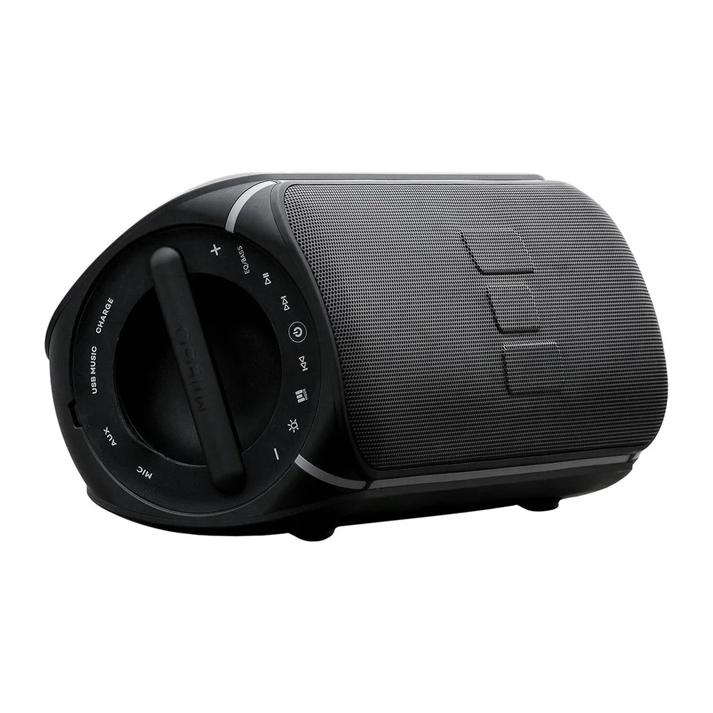 Hovedproduktbilde for Svart MiiTower Beat 40W Høyttaler med LED-lys