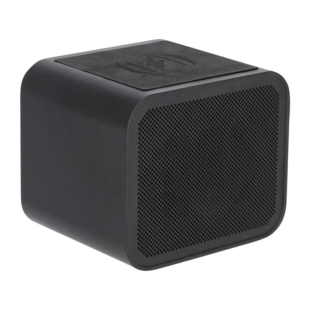 Hovedproduktbilde for Svart Charge & Play Re:duce 3-i-1 Trådløs Høyttaler, Ladeplate og Powerbank
