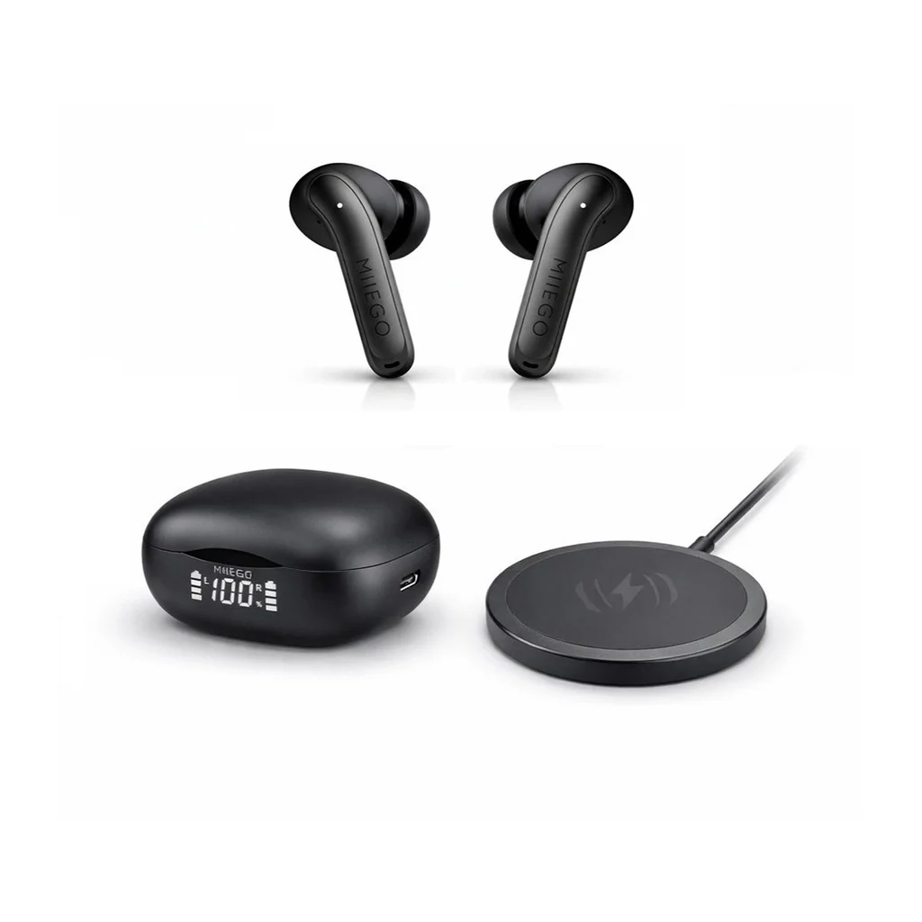 Hovedproduktbilde for Svart MiiBuds X3 PRO + Charge 15 Ørepropper og Ladeplate