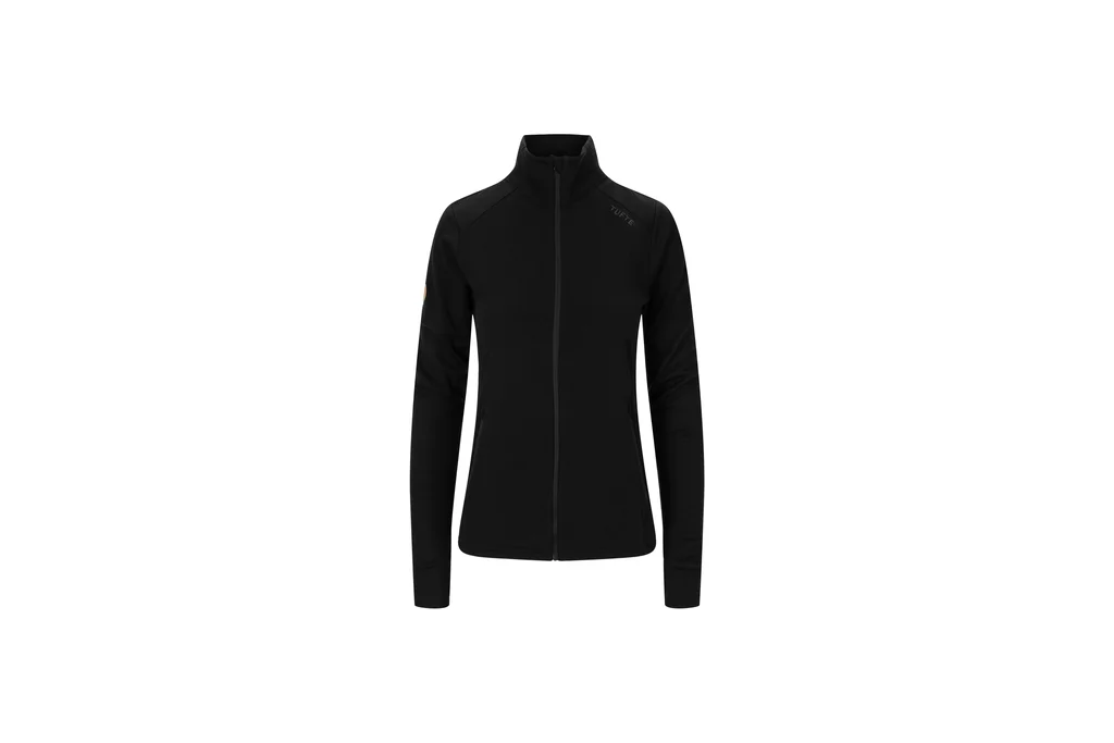 Hovedproduktbilde for Black Tufte Wear Falcon Merinoull Fleecejakke Dame