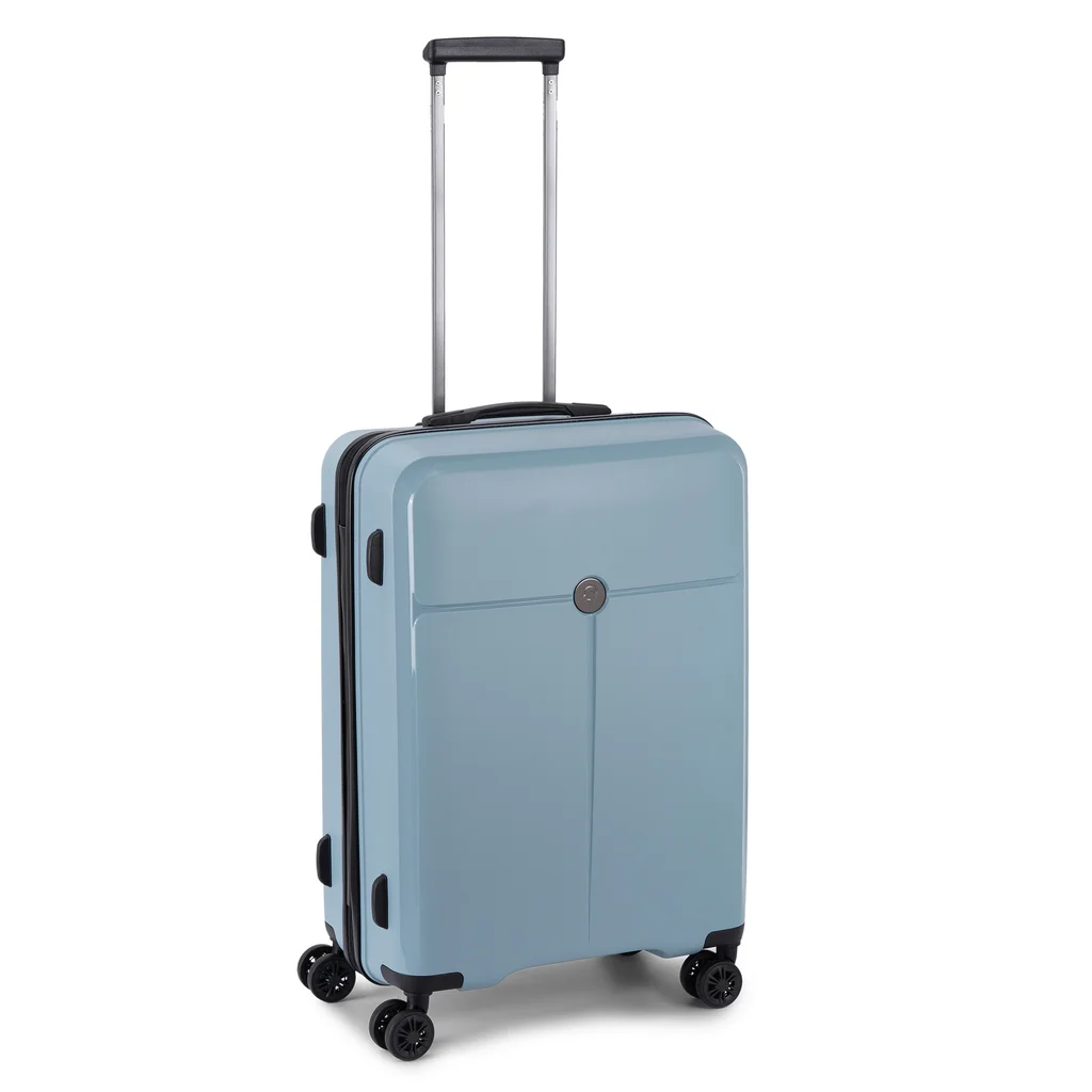 Hovedproduktbilde for Lyseblå Carlobolaget Vienna 65 cm Polypropylen Koffert med TSA-lås