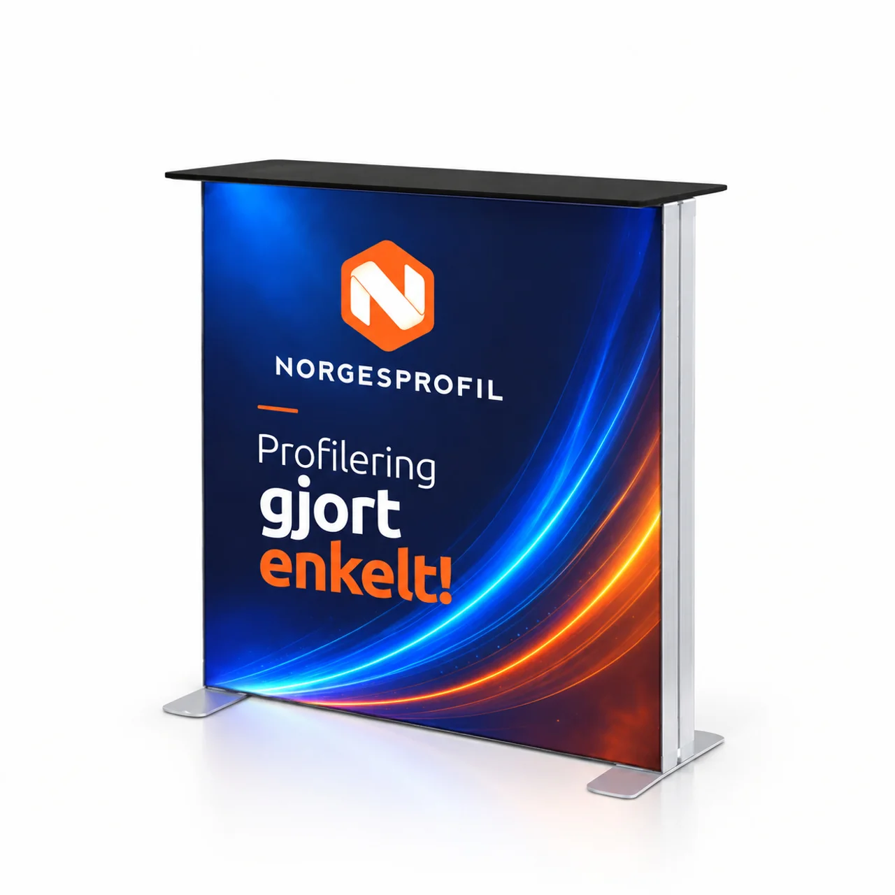Hovedproduktbilde for 1-135-npl1203 Messebord lyskasse 100x100 cm